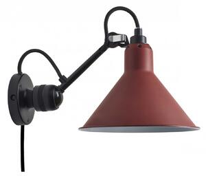 DCW éditions Lampe Gras N°304 E14 nástěnné svítidlo s vypínačem Na kabelu (do zásuvky)ČervenáKužel