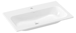 Nábytkové umyvadlo Ravak Chrome Slim 80,5x49 cm otvor pro baterii uprostřed XJX01180002