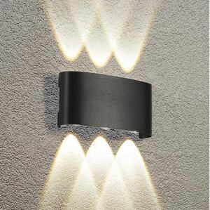 Brilagi - LED Venkovní nástěnné svítidlo FLAREBOX LED/6W/230V černá IP65