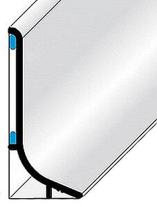 Soklový profil 40 mm (samolepící) Ukončení L + P 2 ks