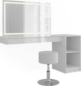 Toaletní stolek Vicco Sherry Bílá 120 cm 5 dílů, Model 59570