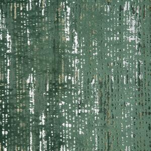 Dekorační vzorovaný závěs s řasící páskou TAMARA zelená, 140x270 cm (cena za 1 kus) MyBestHome