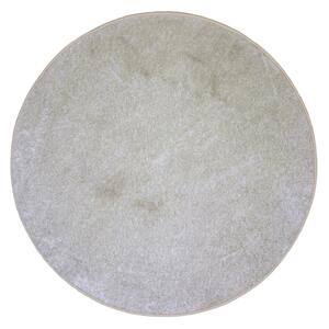 Vopi koberce AKCE: 200x200 (průměr) kruh cm Kusový koberec Capri Lux cream kruh - 200x200 (průměr) kruh cm