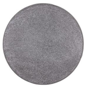 Vopi koberce Kusový koberec Capri šedý kruh - 400x400 (průměr) kruh cm