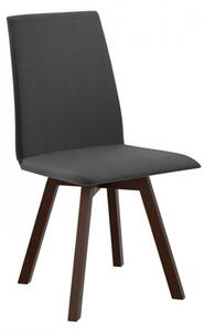 Čalouněná židle Lilo II, Barva dřeva: ořech, Potah: 8 - Malmo New 95 Mirjan24 5902928719468