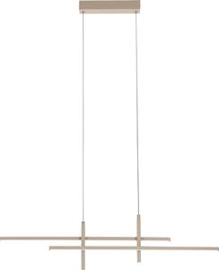 Eglo 901887 - LED Lustr na lanku TREPILIANO LED/20W/230V béžová