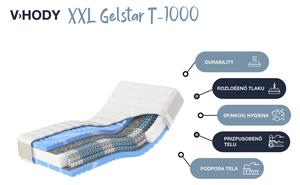 Hn8 Schlafsysteme 7zónová taštičková matrace XXL Gelstar T-1000 (80 x 200, H2) (100225852006)