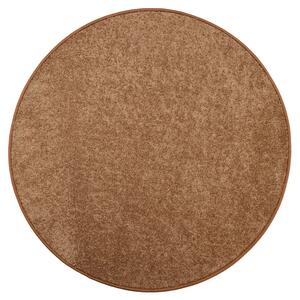 Vopi koberce Kusový koberec Capri měděný kruh - 400x400 (průměr) kruh cm