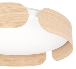 Eglo 901827 - LED Stropní svítidlo VALCASOTTO LED/20W/230V pr. 37 cm béžová