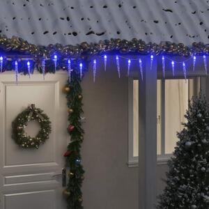 VidaXL Vánoční rampouchové světlo 200 LED diod 20 m akryl PVC [356229] Barva: Modrá