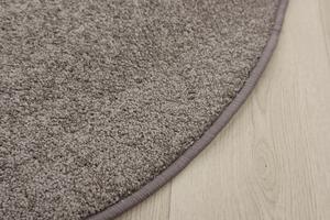 Vopi koberce Kusový koberec Capri béžový kruh - 400x400 (průměr) kruh cm