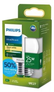 LED Žárovka ULTRAEFFICIENT Philips P45 E27/1,2W/230V 2700K
