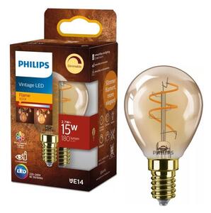 LED Stmívatelná žárovka VINTAGE Philips P45 E14/2,7W/230V 1800K