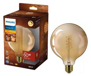 LED Stmívatelná žárovka VINTAGE Philips G125 E27/7,3W/230V 2200K
