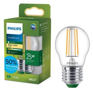 LED Žárovka ULTRAEFFICIENT VINTAGE Philips P45 E27/1,2W/230V 2700K