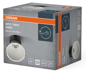 Osram - LED Podhledové svítidlo SPOT TWIST LED/10W/230V 4000K pr. 9,3 cm bílá