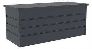 Kovový zahradní box 770 l černý