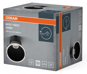 Osram - LED Podhledové svítidlo SPOT TWIST LED/10W/230V pr. 9,3 cm bílá/černá