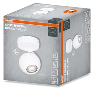 Osram - Bodové svítidlo SPOT SPHERAL 1xGU10/6W/230V bílá