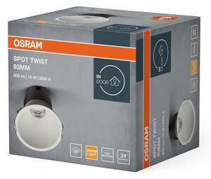 Osram - LED Podhledové svítidlo SPOT TWIST LED/10W/230V 3000K pr. 9,3 cm bílá