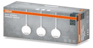 Osram - Lustr na lanku SPOT SPHERAL 3xGU10/6W/230V bílá