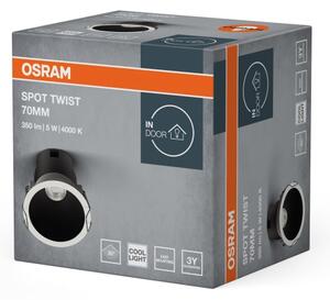 Osram - LED Podhledové svítidlo SPOT TWIST LED/5W/230V 4000K pr. 7 cm bílá/černá
