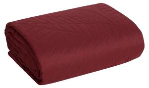 Přehoz na postel/pohovku BONNA červená 170x210 cm Mybesthome