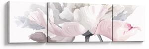 Obraz - Květ růže (170x50 cm)