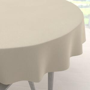 Biante Dekorační kulatý ubrus BKU-121 Latte Ø 100 cm