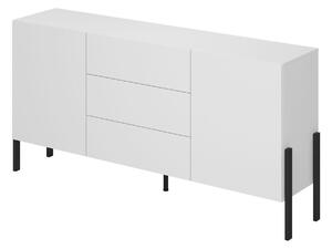 TV stolek/skříňka Kjukon 180 (matná bílá). Akce -16%