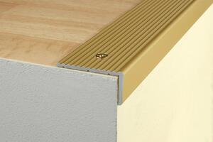 Schodový profil 40 x 20 mm (šroubovací) Zlato E00