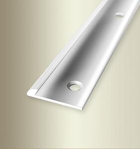 Ukončovací profil pro krytiny do 3 mm (šroubovací) | Küberit 355 Stříbro F4