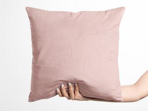 Biante Sametový povlak na polštář Velvet Brick SVB-204 Pudrově růžový 40 x 40 cm