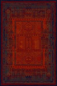 Kusový koberec vlněný Dywilan Omega Nakbar Rubin červený Rozměr: 200x300 cm