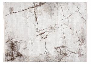 Krémový designový vintage koberec s abstraktním vzorem Šířka: 80 cm | Délka: 150 cm