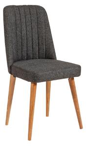 Kalune Design Jídelní židle Stormi z masivu borovice Atlantic/antracitová