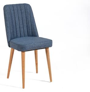Kalune Design Jídelní židle Stormi z masivu borovice Atlantic/tmavě modrá
