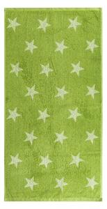 Jahu ručník froté Stars zelený 50x100 cm