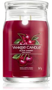 Yankee Candle Black Cherry vonná svíčka Signature 567 g