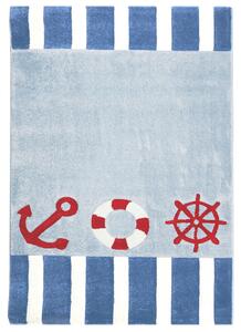 Dětský koberec Happy Rugs AUF HOHER SEE 4 modrý