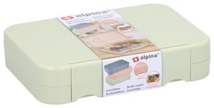 ALPINA Box na svačinu s přihrádkami zelenáED-205926zele