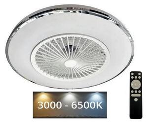 NEDES LED Stropní svítidlo s ventilátorem OPAL LED/72W/230V + dálkové ovládání ND3675