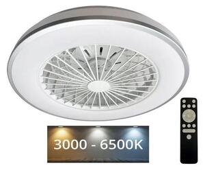 NEDES LED Stropní svítidlo s ventilátorem OPAL LED/48W/230V + dálkové ovládání ND3668