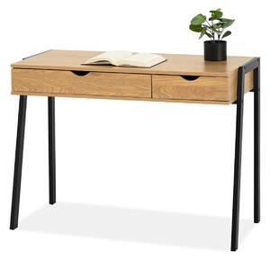 PC stolek Land (dub + černá). Akce -14%