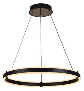 Brilagi-LED Stmívatelný lustr na lanku CIRCLE LED/85W/230V 3000-6500K černá + DO