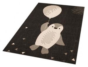 Zala Living - Hanse Home koberce Kusový koberec Vini 103025 Penguin Rico 120x170 cm Hnědá - 120x170 cm