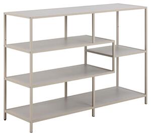 Actona Knihovna Seaford 114 cm šedá