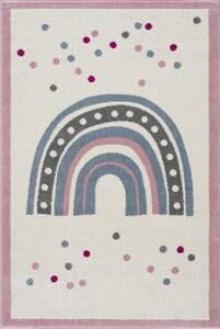 Dětský koberec Happy Rugs RAINBOW krém / multi