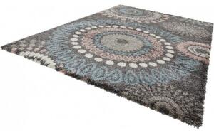 Mint Rugs - Hanse Home koberce Kusový koberec Allure 102756 grau Modrá, Šedá, Vícebarevná - 80x150 cm