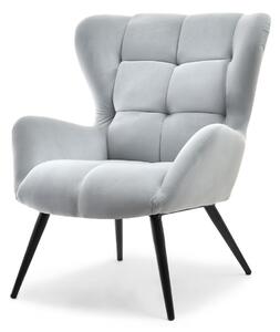 Křeslo Kikino (šedá + černá). Akce -15%